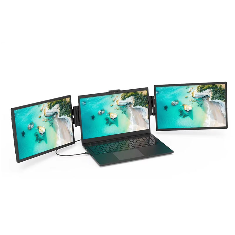 Tragbarer 14-Zoll-Dual-Screen-Erweiterungsmonitor